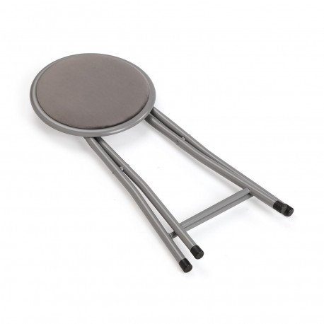 TABURETE PLEGABLE TOBY GRIS