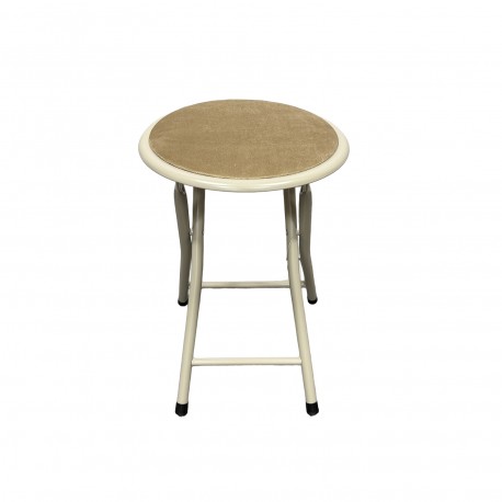 TABURETE PLEGABLE TOBY BEIGE
