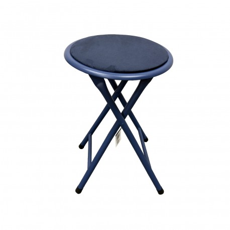 TABURETE PLEGABLE TOBY AZUL