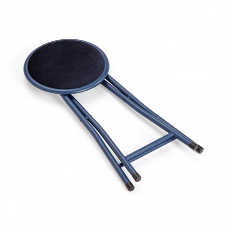 TABURETE PLEGABLE TOBY AZUL