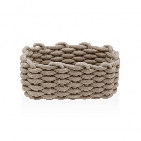 CESTA RETANGULAR CREME