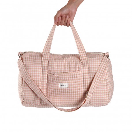 BOLSA DE TECIDO BLUSH ROSA