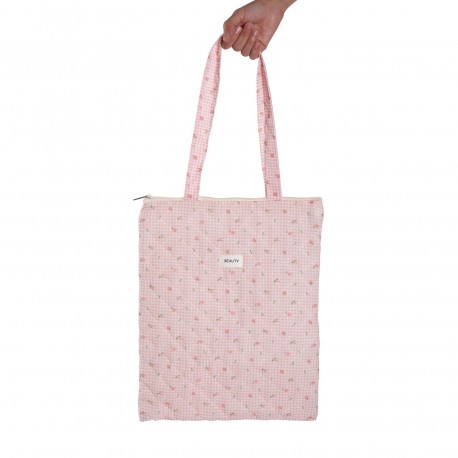 BOLSA PEQUENA PETALS ROSA