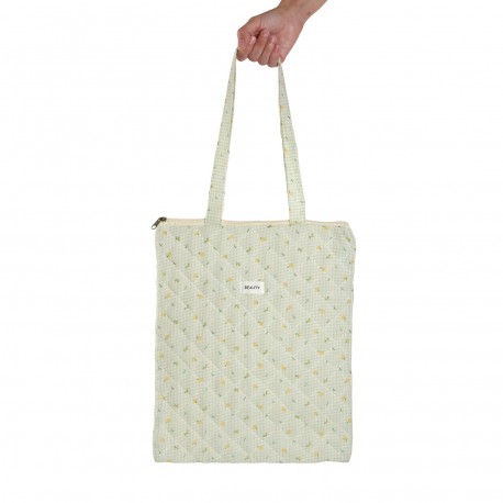 BOLSA PEQUENA PETALS OLIVA