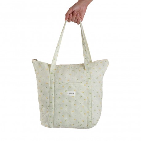 BOLSA GRANDE PETALS OLIVA