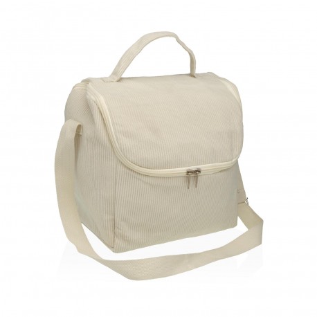 SACO TÉRMICO COZY DE VELUDO BEGE