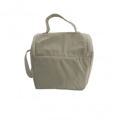 SACO TÉRMICO COZY DE VELUDO BEGE