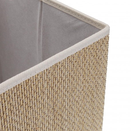 CESTA QUADRADA DOBRÁVEL BRANCA