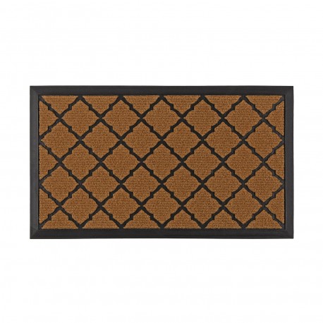 TAPETE ENTRADA ROMBO 40X70