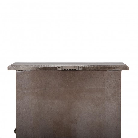CAJA DE LLAVES BLANCO HOJAS