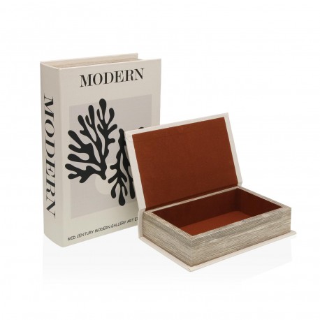 CONJUNTO 2 LIVROS DECORATIVOS CORAL