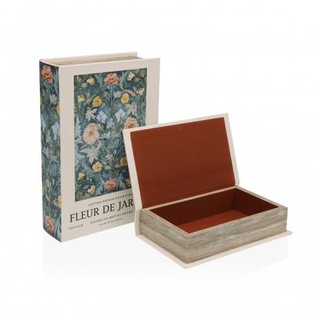CONJUNTO 2 LIVROS DECORATIVOS JARDIM